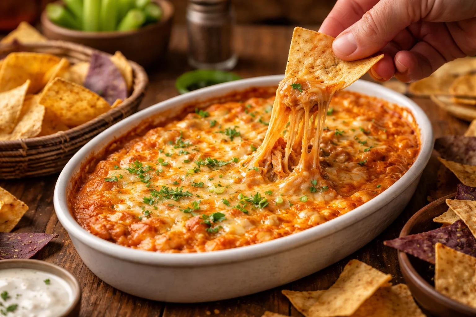 buffalo chicken dip