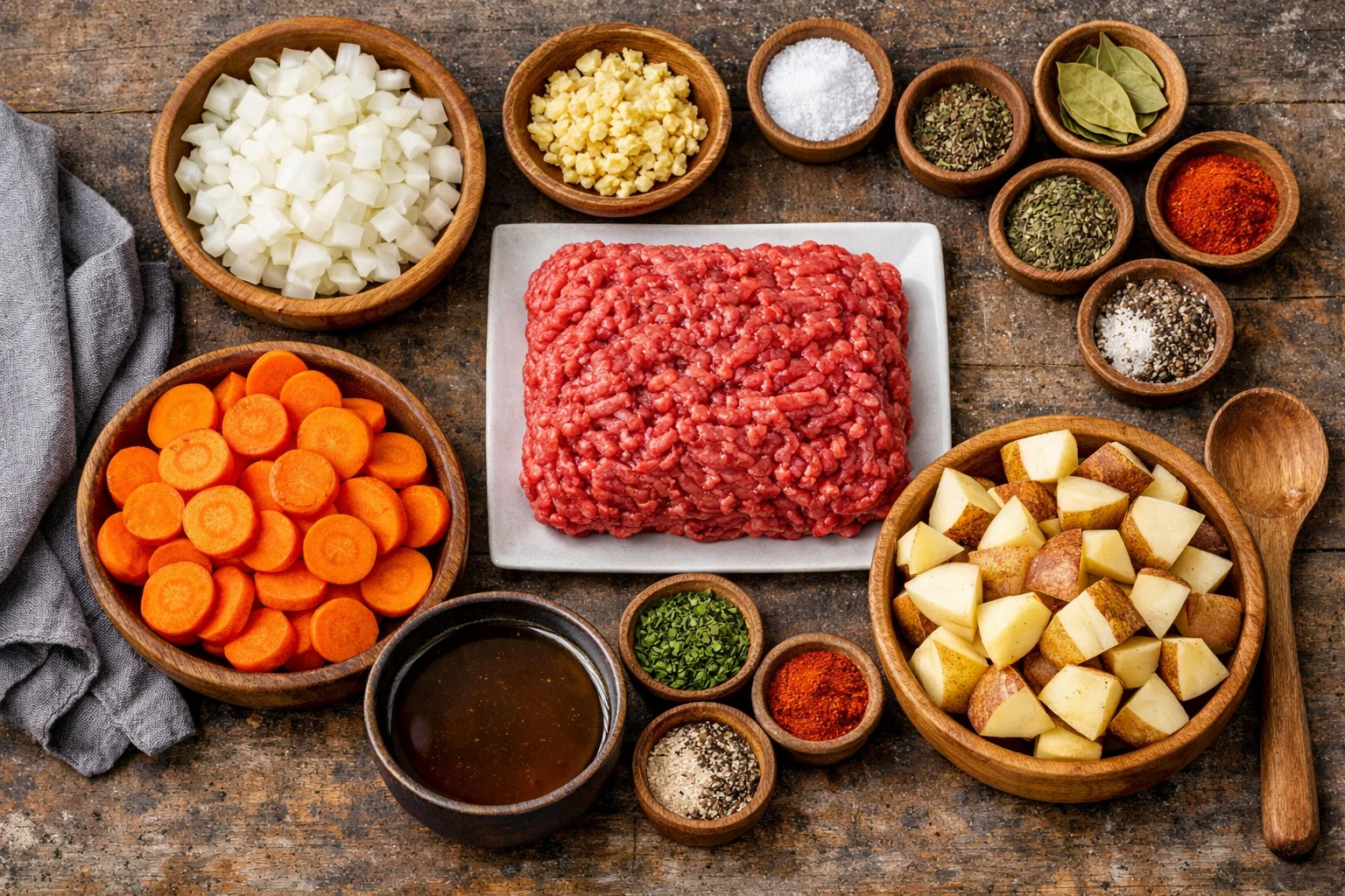 Hearty Easy Ground Beef Stew the Whole Family Will Adore