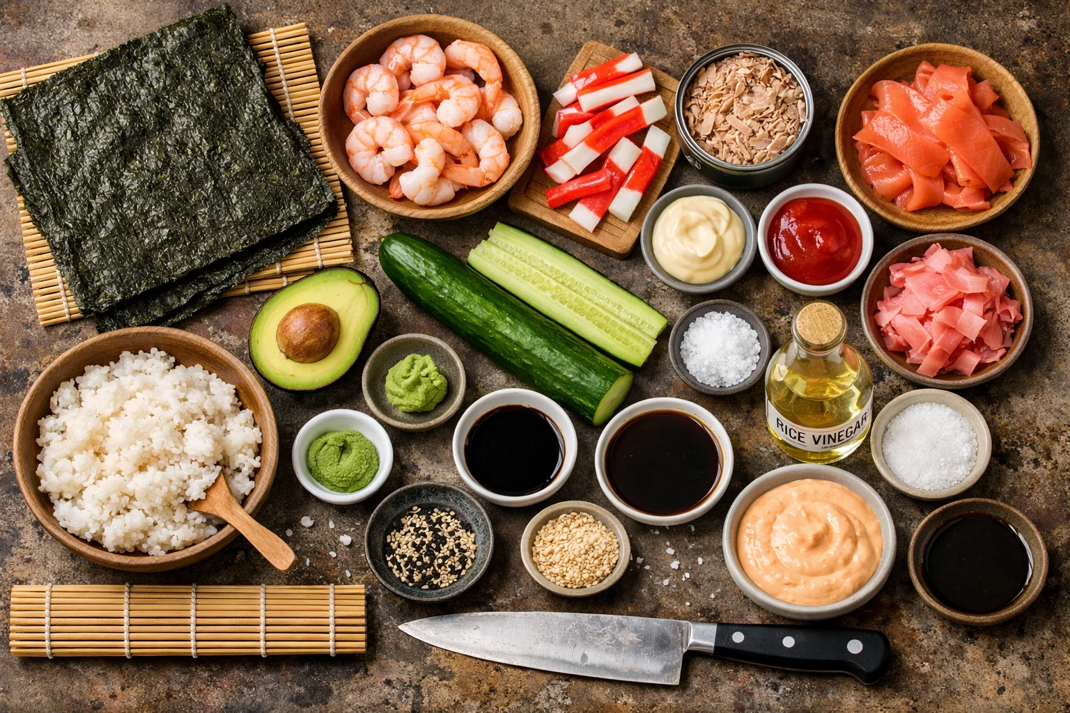 Easy Sushi Roll Recipe at Home