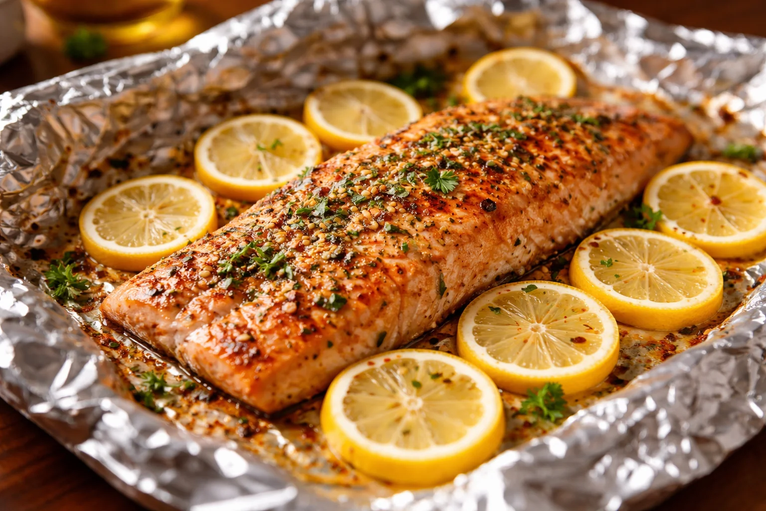Garlic Butter Baked Salmon Ready in 20 Minutes