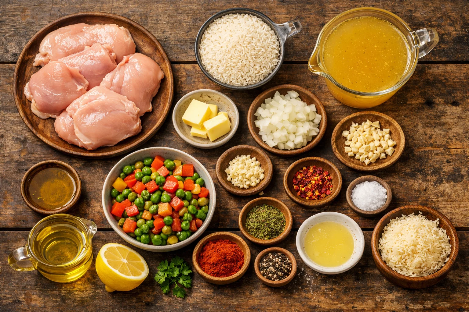 Quick and Tasty Easy One Pan Chicken and Rice Dinner in 30 Minutes