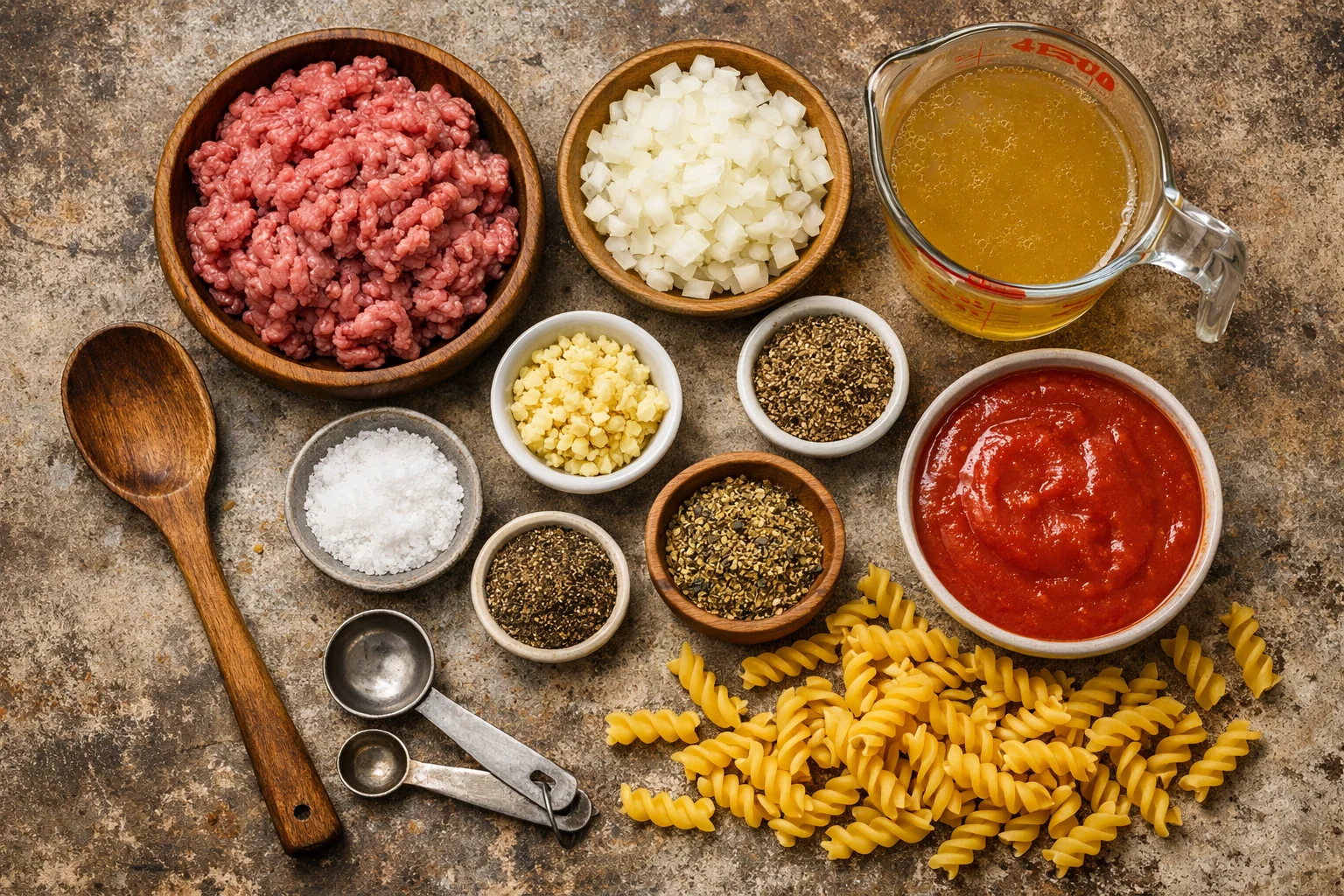 Easy 30 Minute One Pan Pasta With Ground Beef