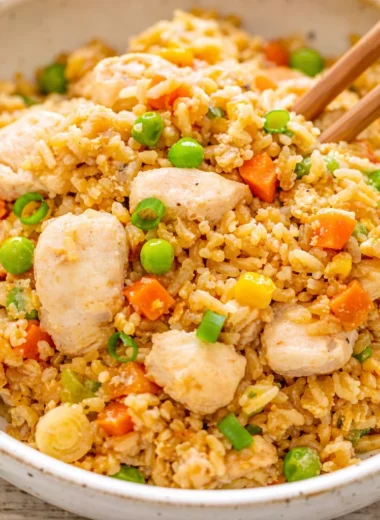 Delicious Simple Weeknight Chicken Stir Fry Better Than Takeout with fresh vegetables.
