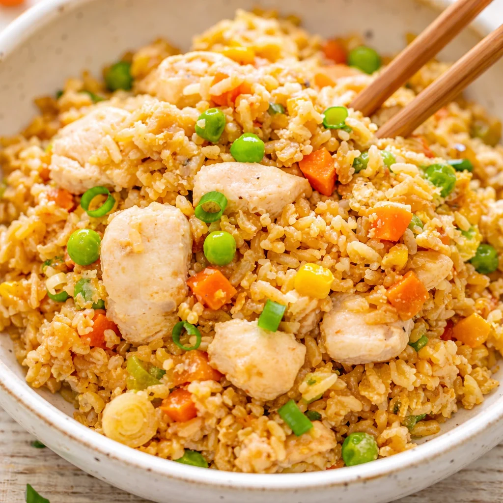Delicious Simple Weeknight Chicken Stir Fry Better Than Takeout with fresh vegetables.