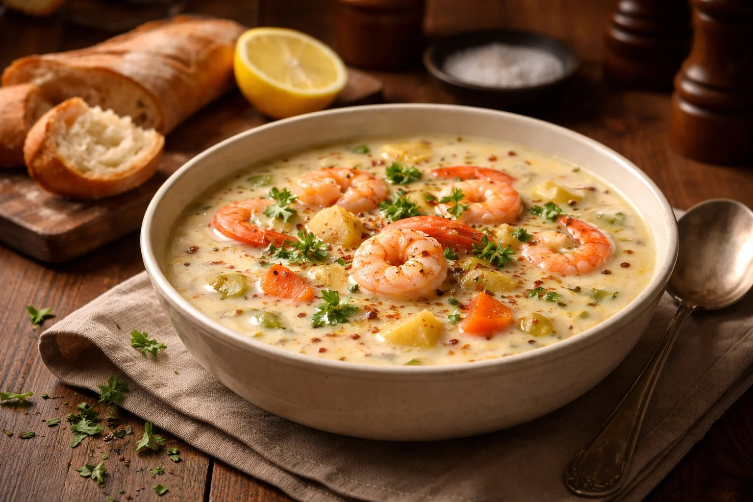 Warm Up with this Hearty Seafood Chowder Recipe