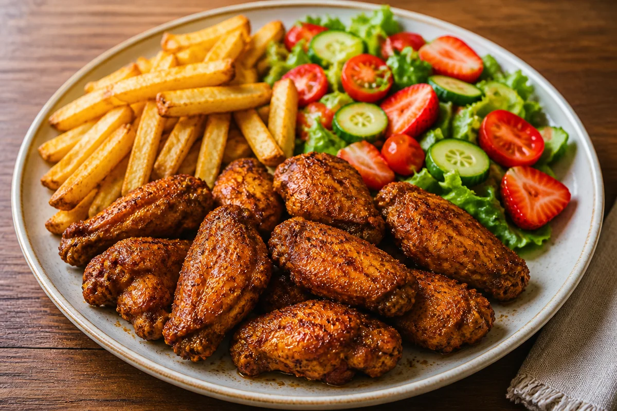 Crispy Chicken Wings Platter