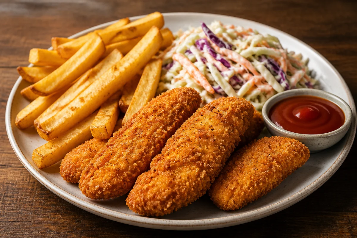 Golden Chicken Tenders Plate