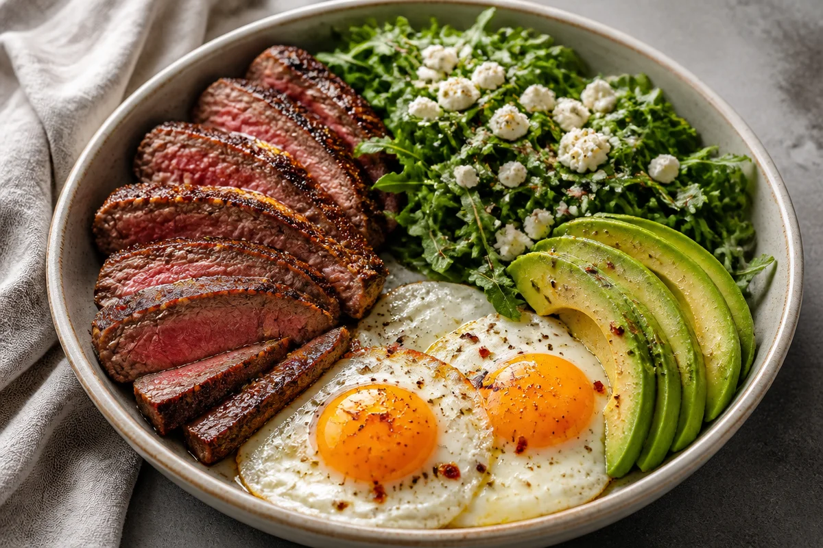 Savory Steak and Eggs Power Bowl
