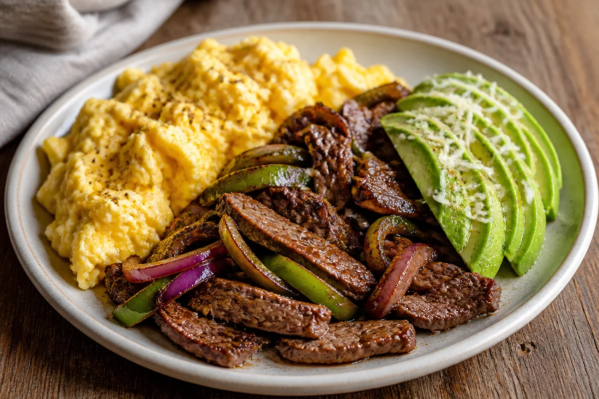 Sizzling Steak and Eggs Power Plate