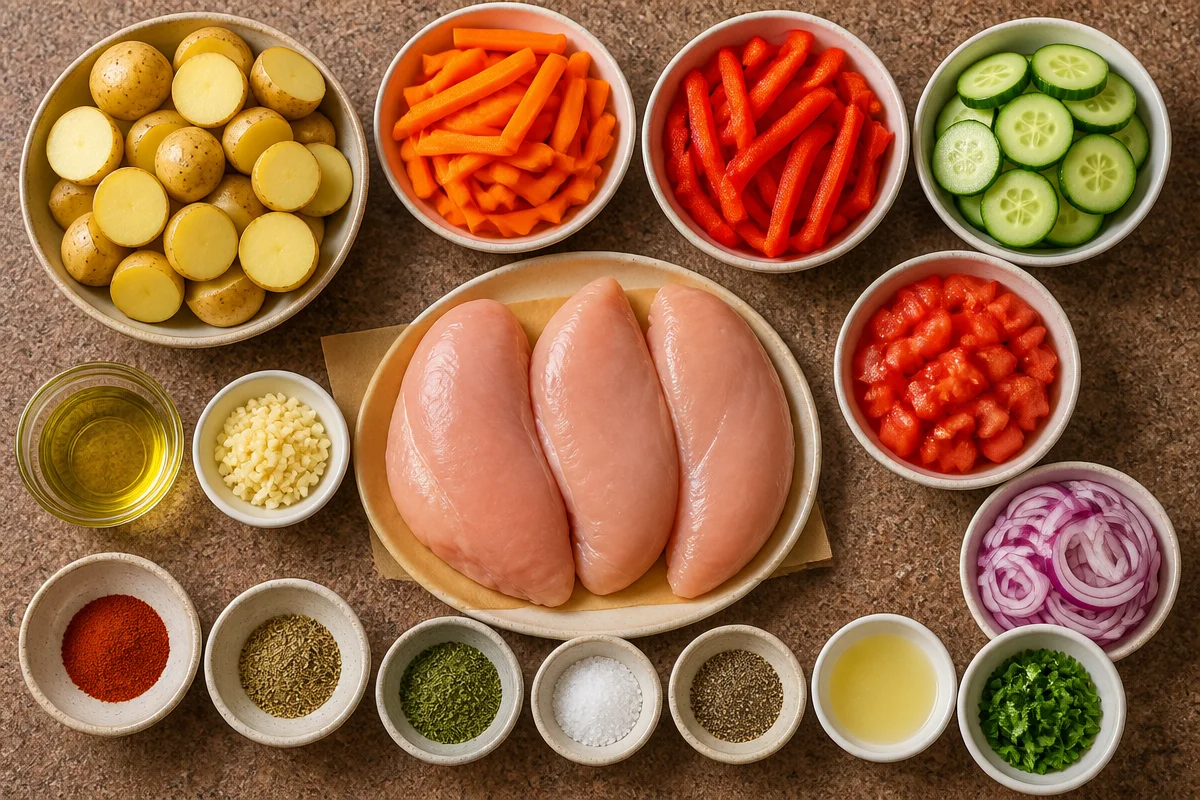 Juicy Garlic Herb Chicken Breast
