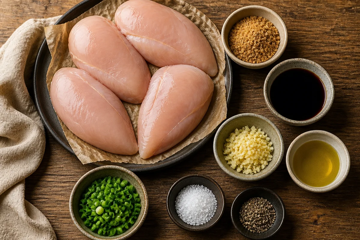 Brown Sugar Garlic Chicken Breasts