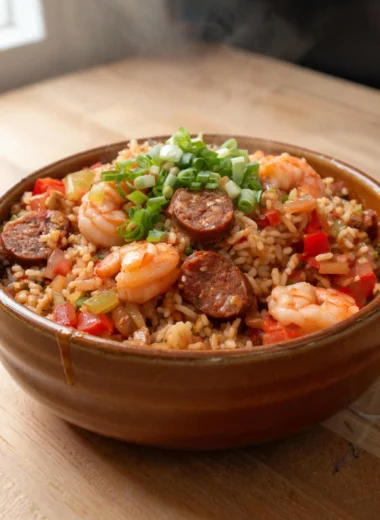 Cajun Mardi Gras celebration with traditional masks, music, and festive food.