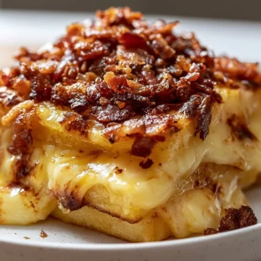 Cozy Tartiflette Bake featuring Reblochon cheese and potatoes