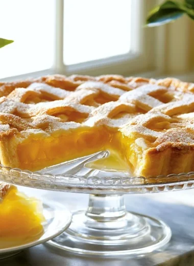 Crispy Rhenish Apple Cake topped with fresh apples and sugar crust
