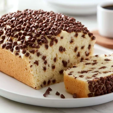 Decadent Ottilienkuchen chocolate sprinkle cake decorated with colorful sprinkles