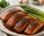 Creamy Balsamic Glazed Salmon