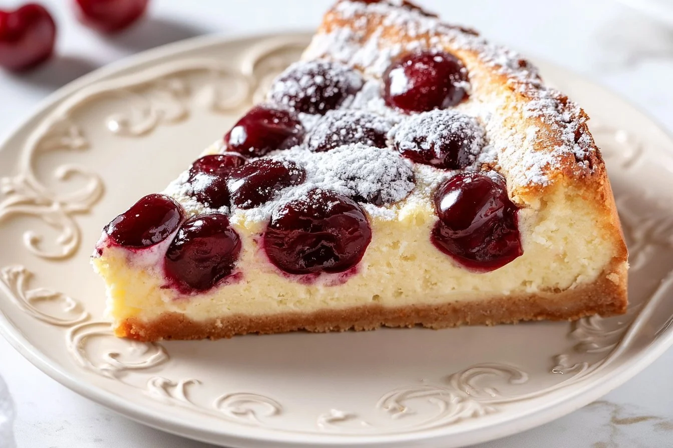 Creamy Cherry Clafoutis Revisited