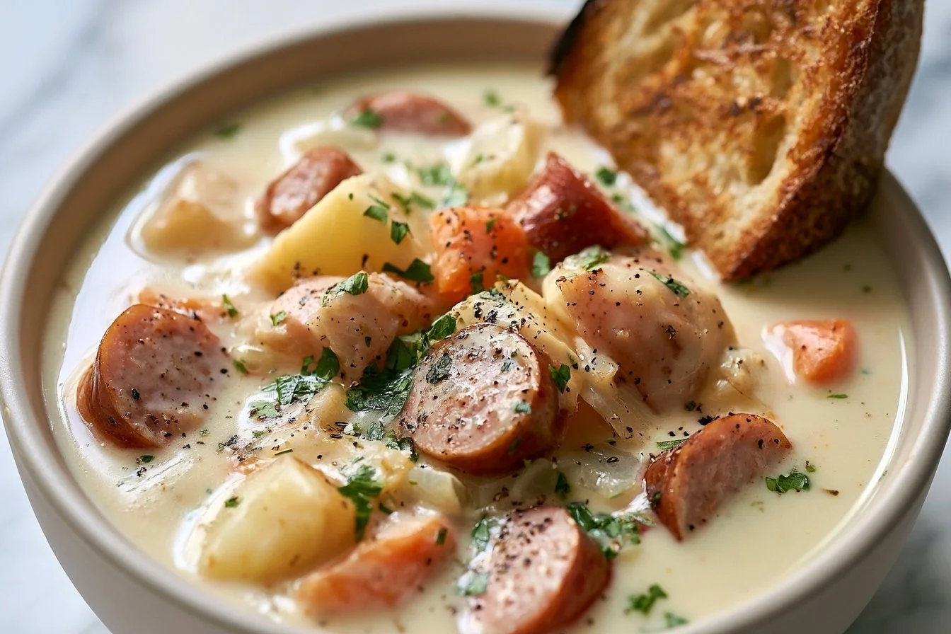 Creamy German Potato Soup