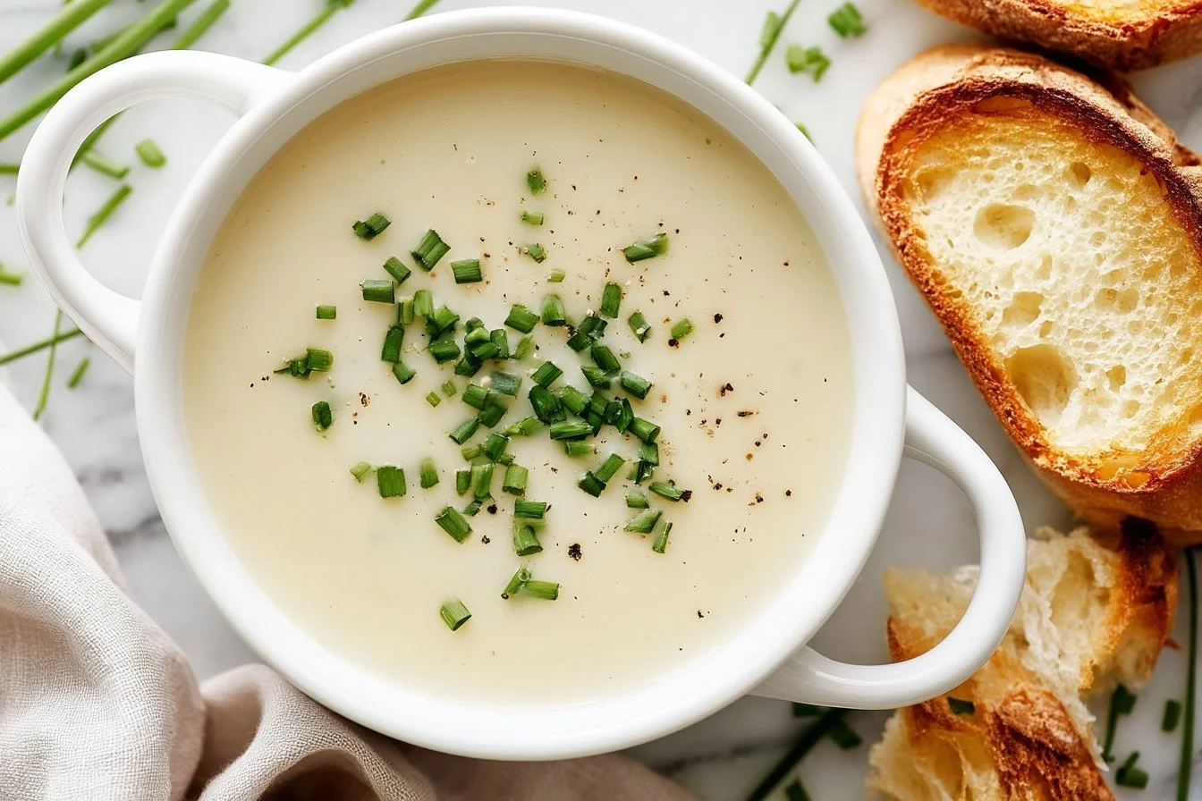 Creamy Vichyssoise With Leek and Potato