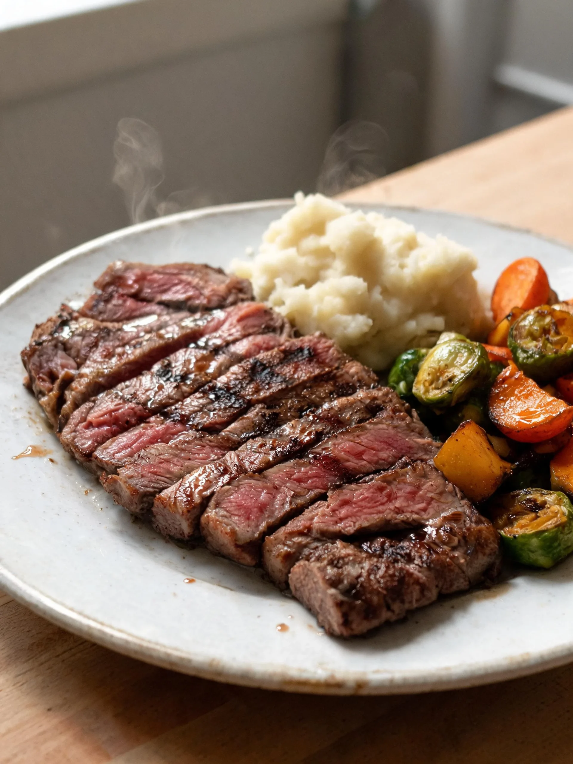 Crispy Flank Steak for Thanksgiving