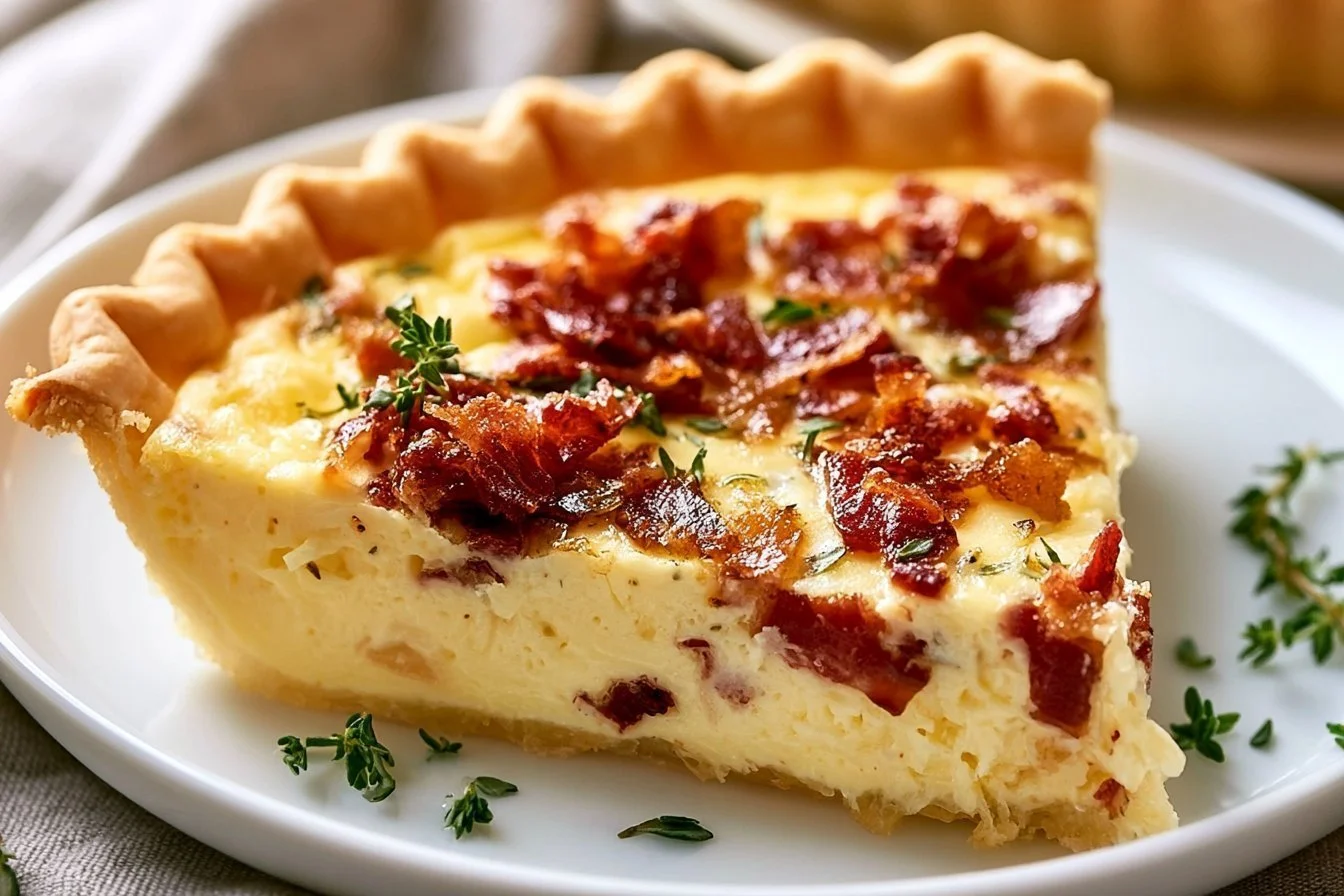 Crispy Quiche Lorraine With Lardons