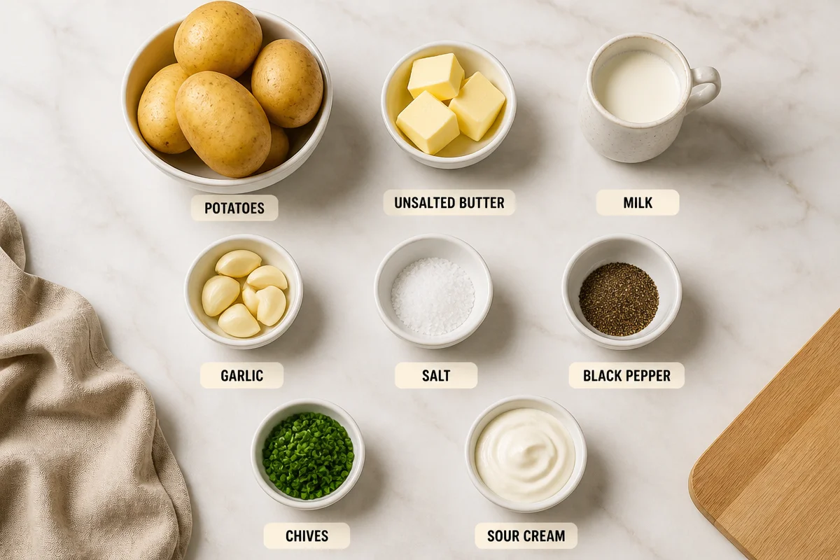 Garlic Butter Mashed Potatoes