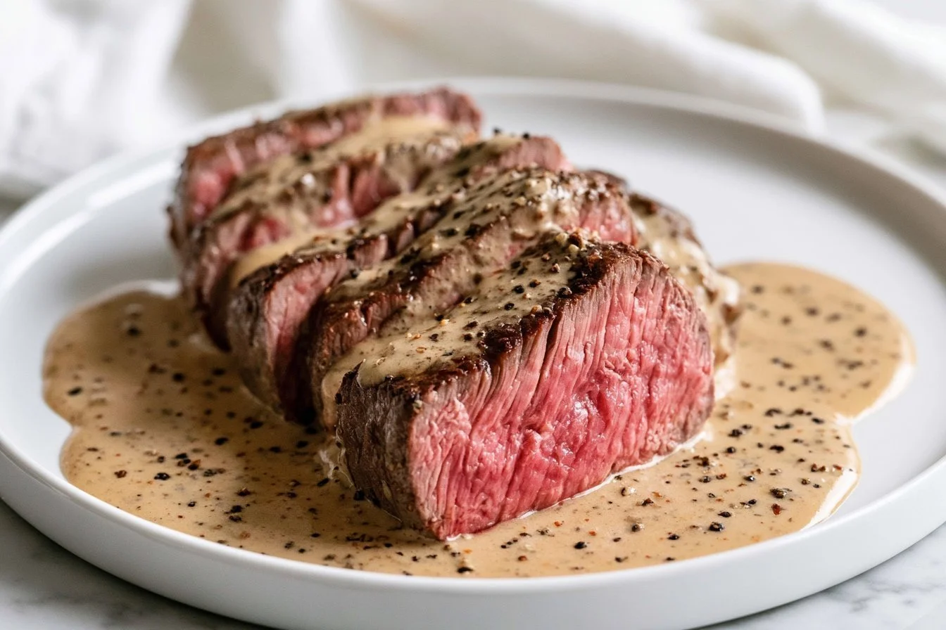 Peppery Steak Au Poivre